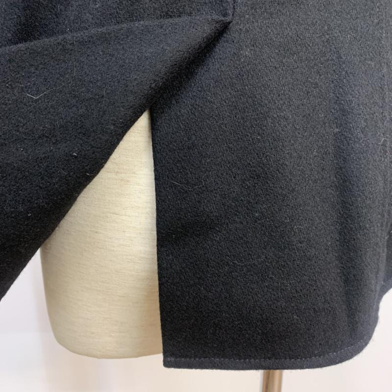エイプリルセブンティセブン Apr-77 コート ピーコート S 無地 黒 / ブラック / メンズ USED 古着 中古 10042321