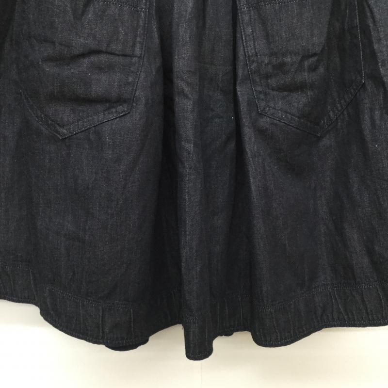 ドレステリア DRESSTERIOR スカート ミニスカート 前ボタンスカート 38 紺 / ネイビー / レディース USED 古着 中古 10042361