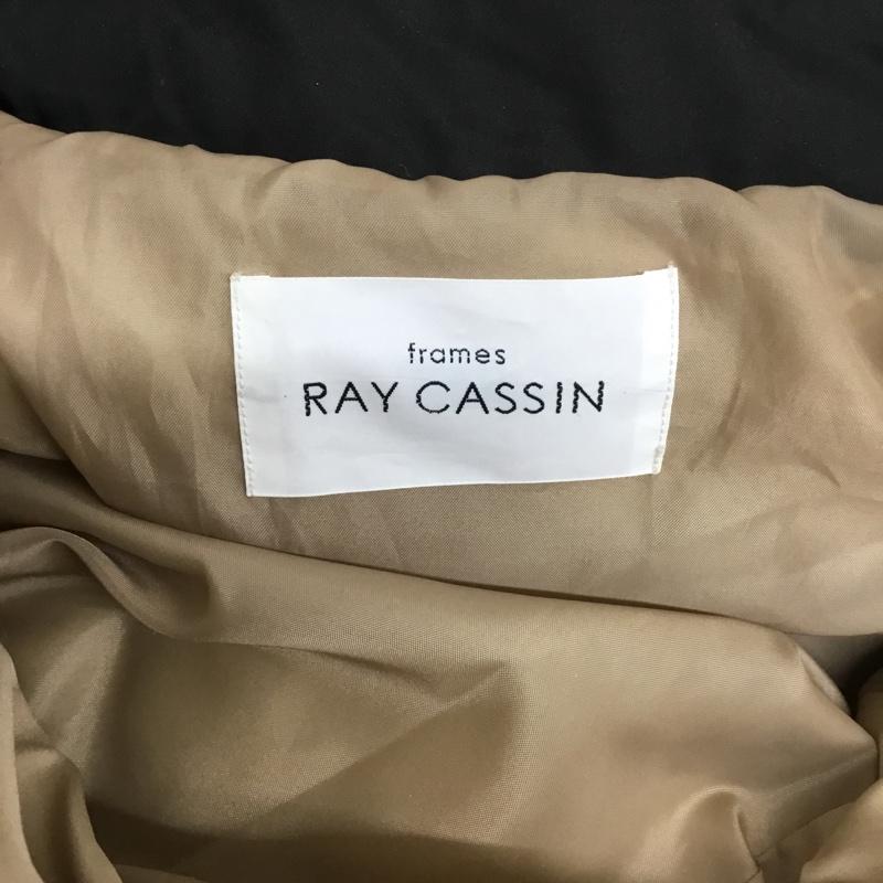 フレームス レイカズン frames RAY CASSIN ジャケット、上着 ジャンパー、ブルゾン FREE 無地 ベージュ / ベージュ / X 黒 / ブラック / レディース USED 古着 中古 10042387