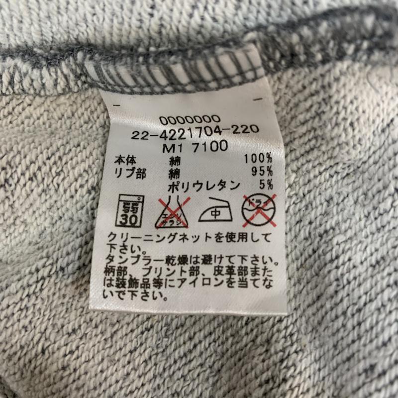 トミーガール tommy girl トレーナー 長袖 スウェット ロゴ XS 無地 X ロゴ、文字 灰 / グレー / レディース USED 古着 中古 10042403