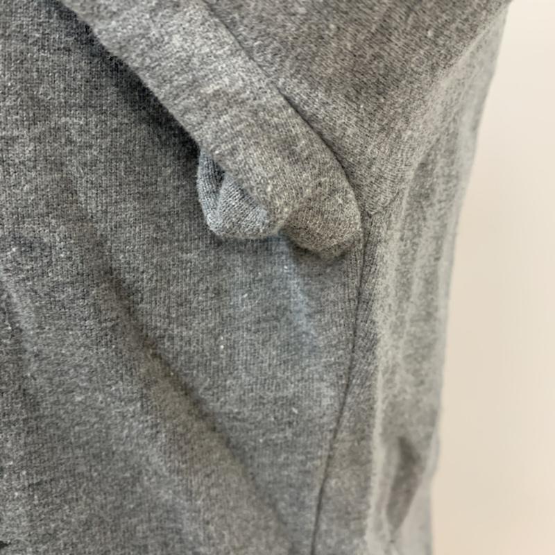 トミーガール tommy girl トレーナー 長袖 スウェット ロゴ XS 無地 X ロゴ、文字 灰 / グレー / レディース USED 古着 中古 10042403