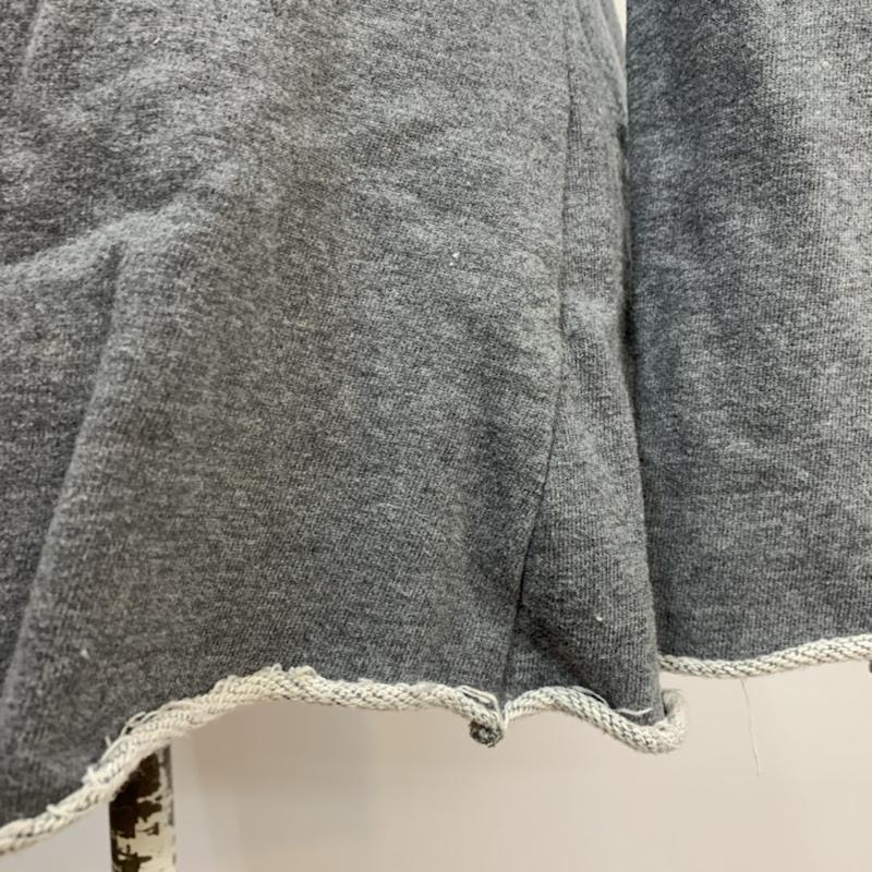 トミーガール tommy girl トレーナー 長袖 スウェット ロゴ XS 無地 X ロゴ、文字 灰 / グレー / レディース USED 古着 中古 10042403