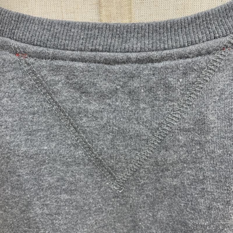 トミーガール tommy girl トレーナー 長袖 スウェット ロゴ XS 無地 X ロゴ、文字 灰 / グレー / レディース USED 古着 中古 10042403
