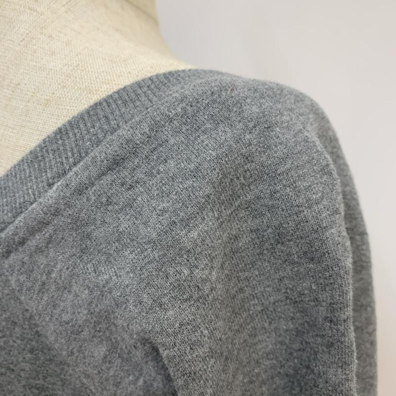 トミーガール tommy girl トレーナー 長袖 スウェット ロゴ XS 無地 X ロゴ、文字 灰 / グレー / レディース USED 古着 中古 10042403