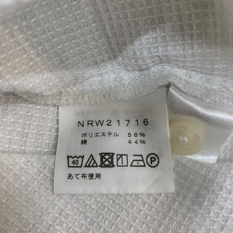 ザノースフェイス THE NORTH FACE シャツ、ブラウス 七分袖 H/S SierraMar Shirt NRW21716 XL 無地 白 / ホワイト / レディース USED 古着 中古 10042406