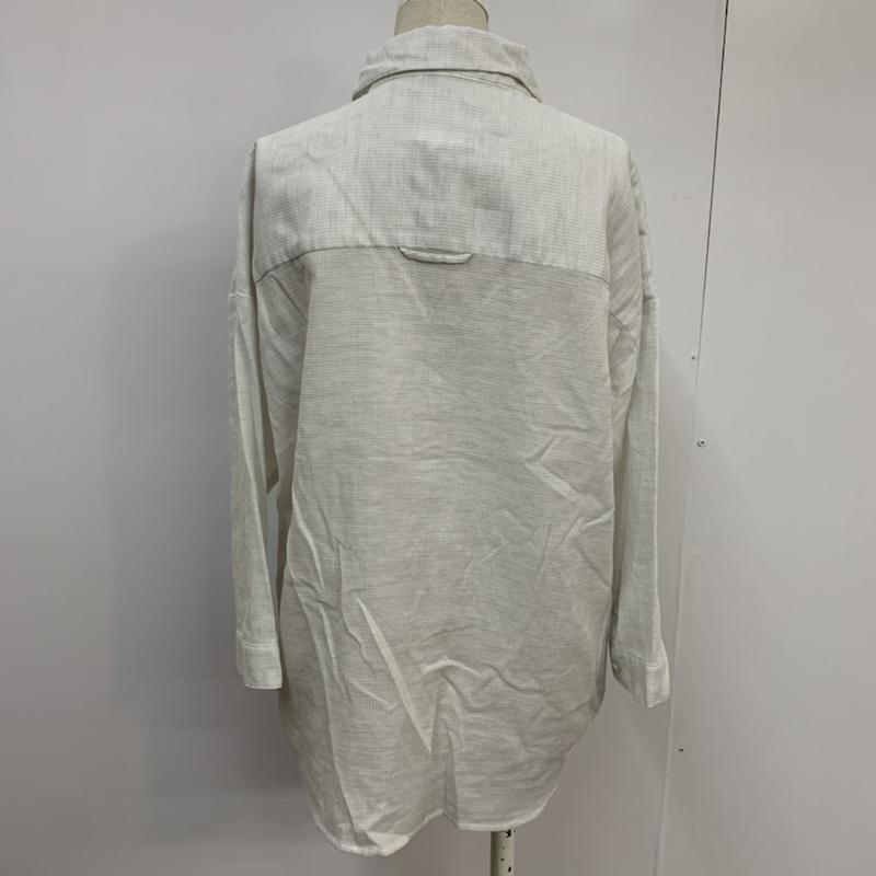 ザノースフェイス THE NORTH FACE シャツ、ブラウス 七分袖 H/S SierraMar Shirt NRW21716 XL 無地 白 / ホワイト / レディース USED 古着 中古 10042406