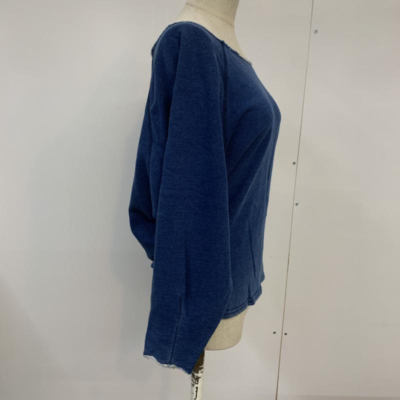 セポ cepo トレーナー 長袖 スウェット プルオーバー M 無地 インディゴ / インディゴ / レディース USED 古着 中古 10042417