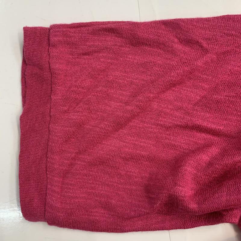 レプシィム LEPSIM カットソー 七分袖 五分袖 オープンショルダー ドルマンスリーブ FREE 無地 マゼンタ / マゼンタ /  レディース USED 古着 中古 10042429