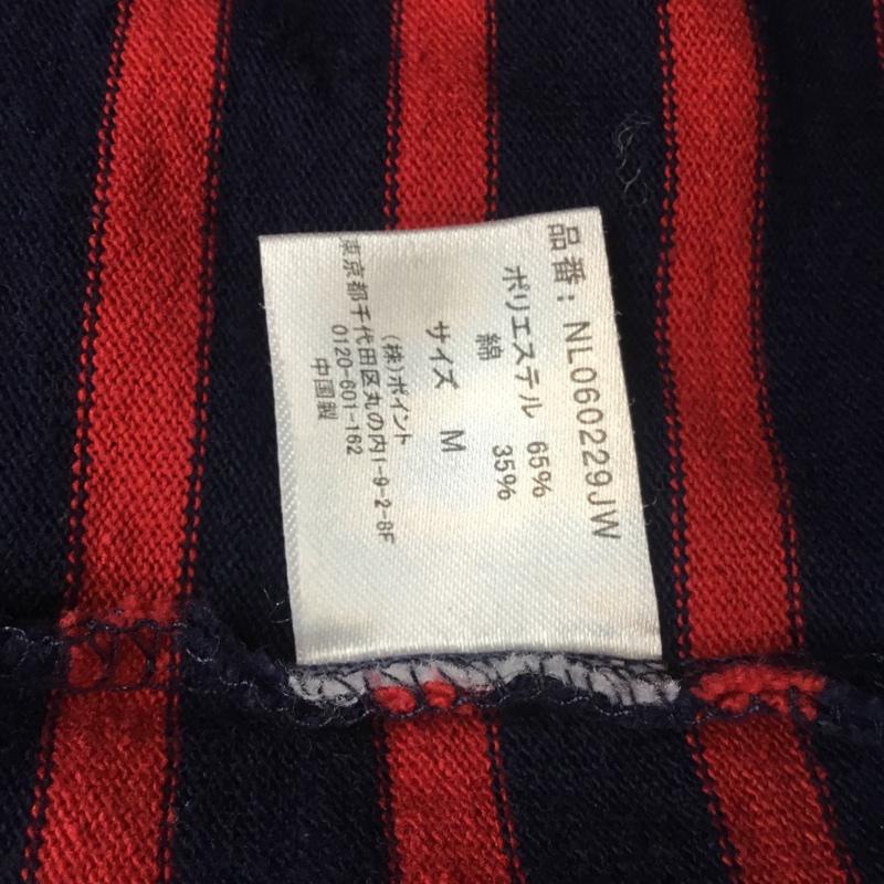 ローリーズファーム LOWRYS FARM Tシャツ 長袖 ボーダー M ボーダー柄 赤 / レッド / X 紺 / ネイビー / レディース USED 古着 中古 10042452