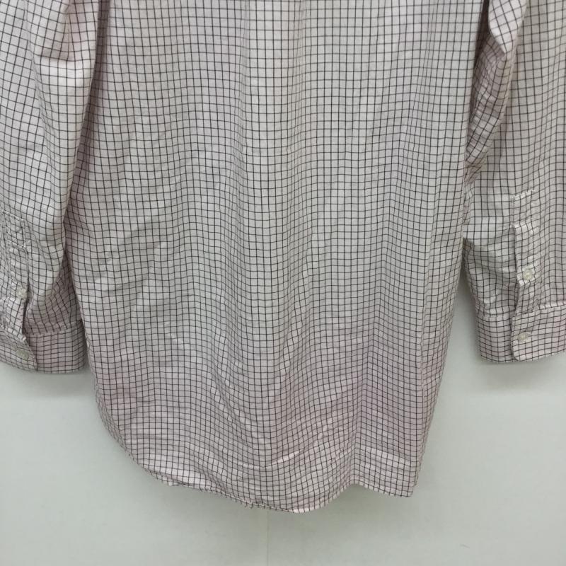 ディーゼル ブラック ゴールド DIESEL BLACK GOLD シャツ、ブラウス 長袖 加工 44 黒 / ブラック / X 桃 / ピンク / メンズ USED 古着 中古 10042475