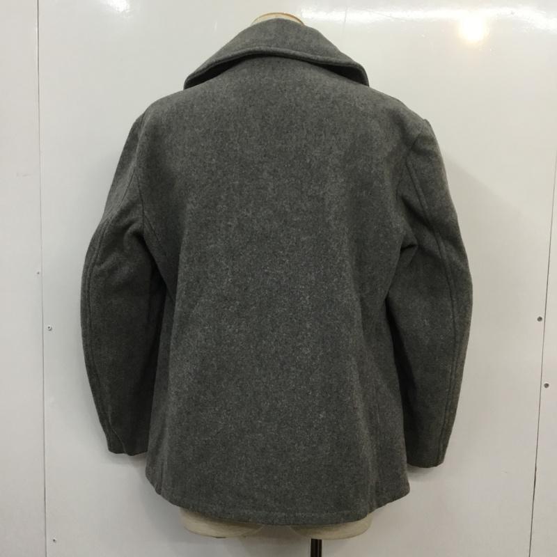 フェデリティー FIDELITY コート ピーコート L 無地 灰 / グレー / メンズ USED 古着 中古 10042497