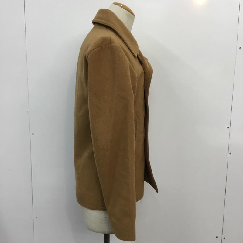 ジャーナルスタンダード JOURNAL STANDARD コート ピーコート M 無地 キャメル / キャメル / メンズ USED 古着 中古 10042500
