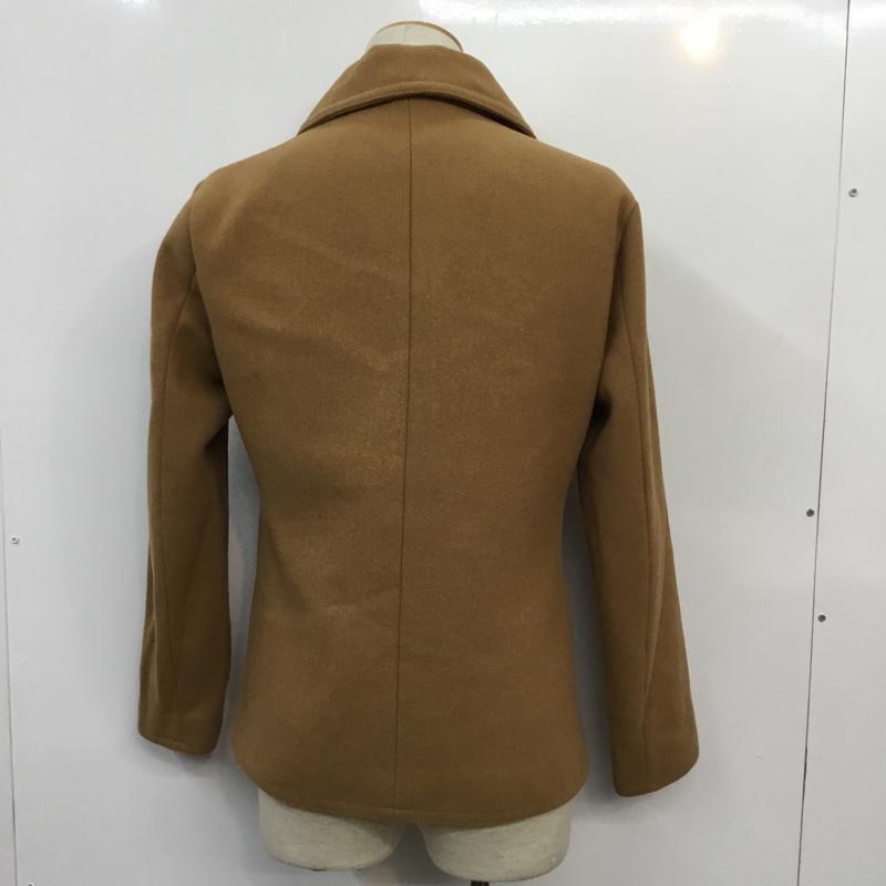 ジャーナルスタンダード JOURNAL STANDARD コート ピーコート M 無地 キャメル / キャメル / メンズ USED 古着 中古 10042500