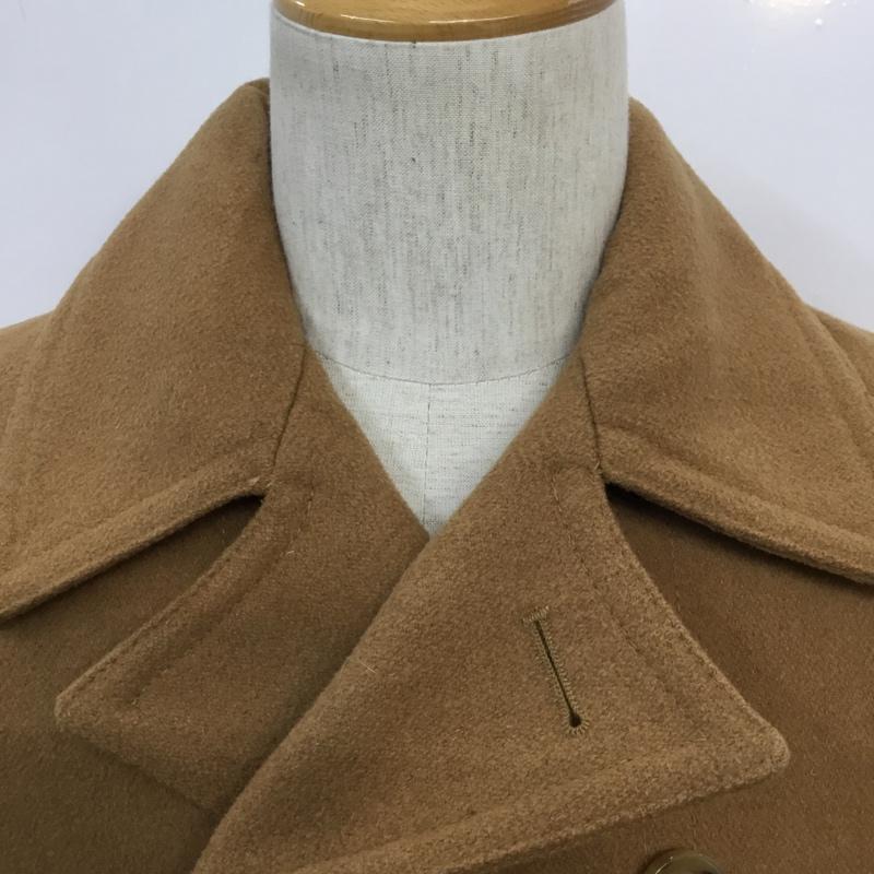 ジャーナルスタンダード JOURNAL STANDARD コート ピーコート M 無地 キャメル / キャメル / メンズ USED 古着 中古 10042500