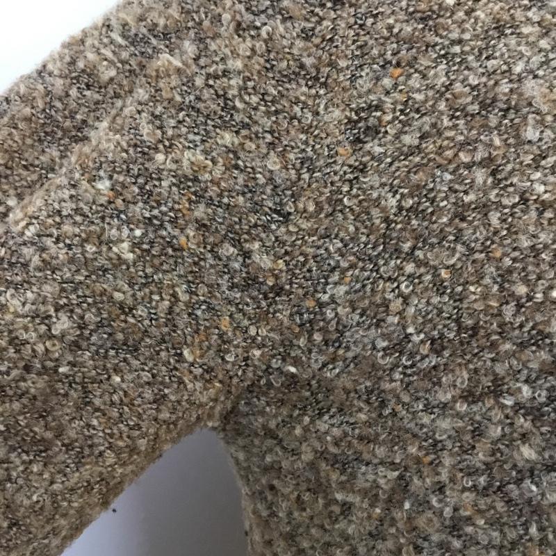 ローリーズファーム LOWRYS FARM ニット、セーター 長袖 M 無地 茶 / ブラウン / レディース USED 古着 中古 10042578