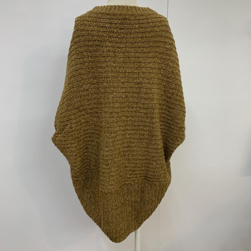 アーバンリサーチ URBAN RESEARCH ニット、セーター 半袖 FREE 無地 茶 / ブラウン / レディース USED 古着 中古 10042688