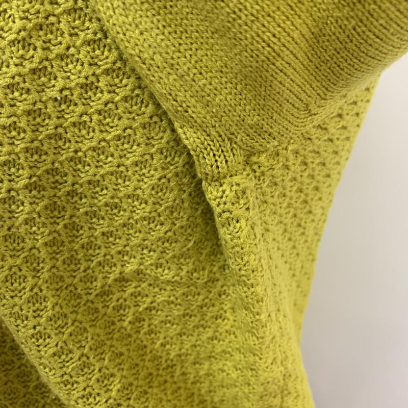 ロペピクニック ROPE' PICNIC ニット、セーター 長袖 38 無地 黄緑 / イエローグリーン / レディース USED 古着 中古 10042715
