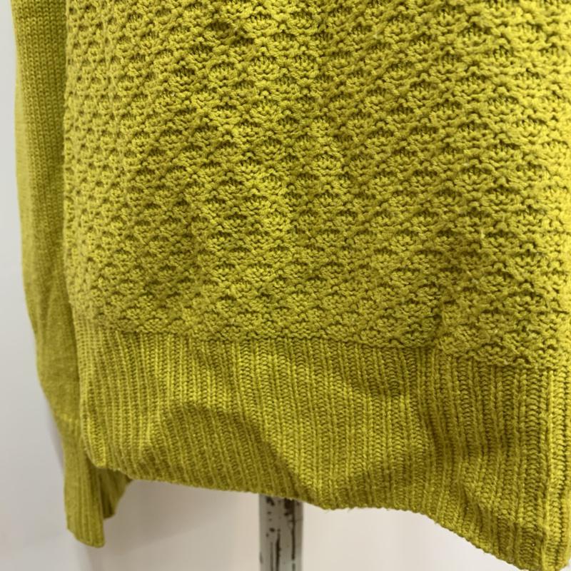 ロペピクニック ROPE' PICNIC ニット、セーター 長袖 38 無地 黄緑 / イエローグリーン / レディース USED 古着 中古 10042715