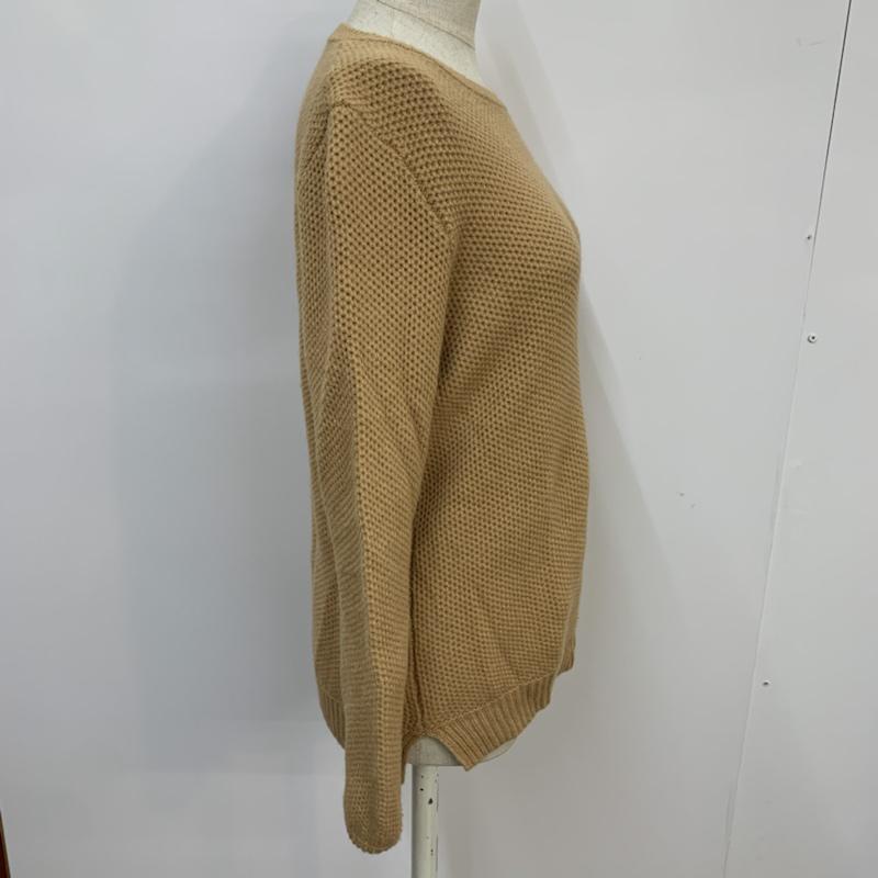 アーバンリサーチ URBAN RESEARCH ニット、セーター 長袖 FREE 無地 茶 / ブラウン / レディース USED 古着 中古 10042717