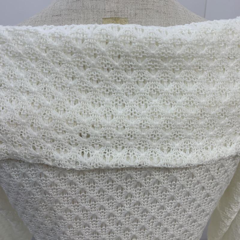 イング INGNI カットソー 長袖 M 無地 白 / ホワイト /  レディース USED 古着 中古 10042723