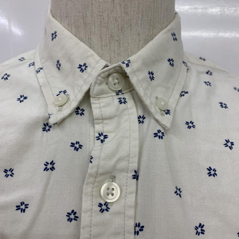 トップマン TOPMAN シャツ、ブラウス 長袖 カジュアルシャツ M 白 / ホワイト / メンズ USED 古着 中古 10042742
