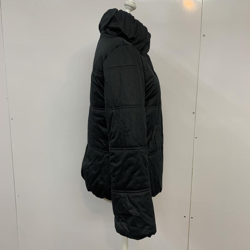 コーエン coen コート コート一般 中綿ポリエステルコート M 無地 黒 / ブラック / レディース USED 古着 中古 10042767