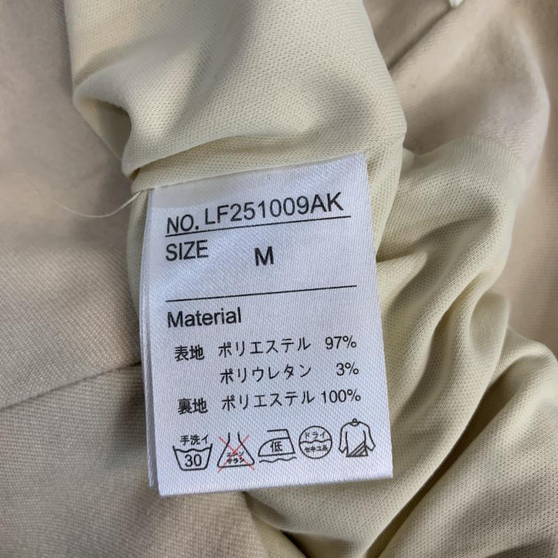 ローリーズファーム LOWRYS FARM スカート ミニスカート 台形スカート M 無地 ベージュ / ベージュ / レディース USED 古着 中古 10042791