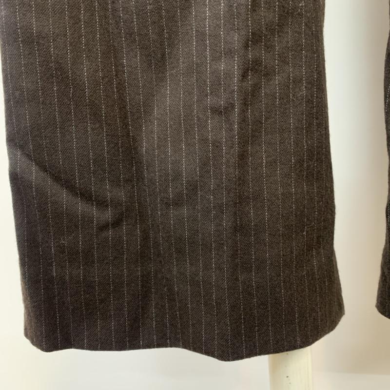 レイビームス Ray BEAMS パンツ スラックス ストライプ 0 ストライプ 茶 / ブラウン / レディース USED 古着 中古 10042825