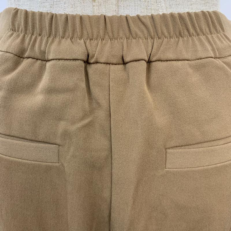 ミスティウーマン mysty woman パンツ スラックス FREE 無地 キャメル / キャメル / レディース USED 古着 中古 10042828