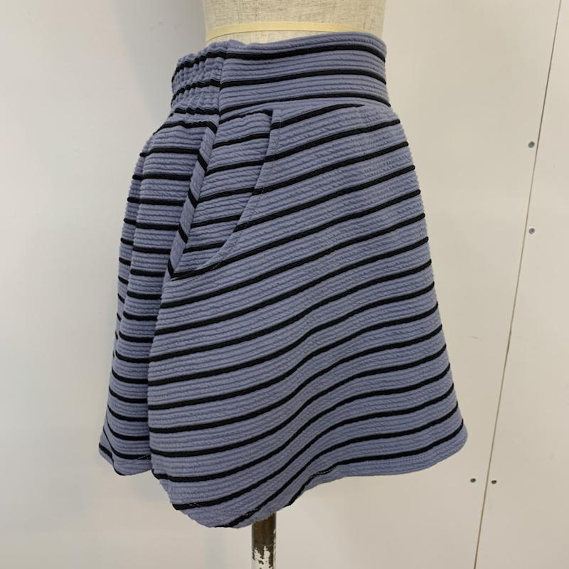 オリーブデオリーブ OLIVE des OLIVE パンツ ショートパンツ ボーダー ボーダー柄 水色 / ライトブルー / レディース USED 古着 中古 10042841