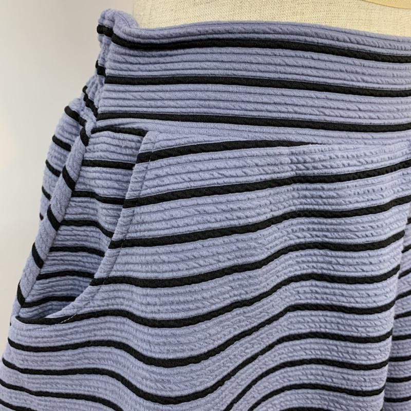 オリーブデオリーブ OLIVE des OLIVE パンツ ショートパンツ ボーダー ボーダー柄 水色 / ライトブルー / レディース USED 古着 中古 10042841