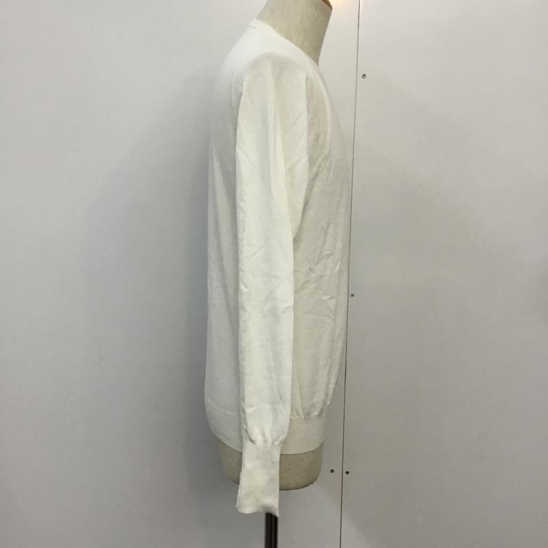 フラグメント FRAGMENT カットソー 長袖 S 無地 白 / ホワイト / メンズ USED 古着 中古 10042859