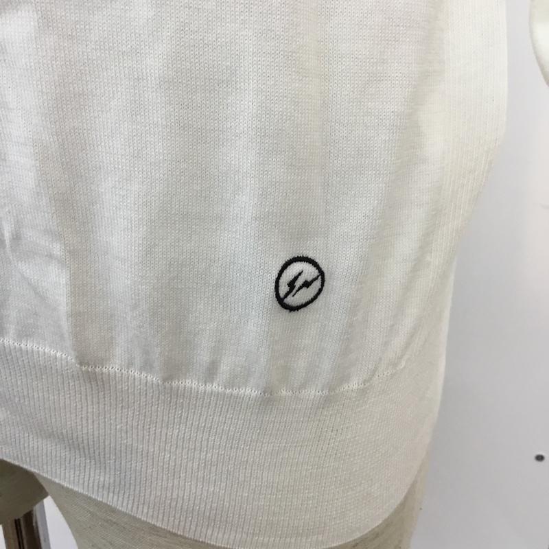 フラグメント FRAGMENT カットソー 長袖 S 無地 白 / ホワイト / メンズ USED 古着 中古 10042859