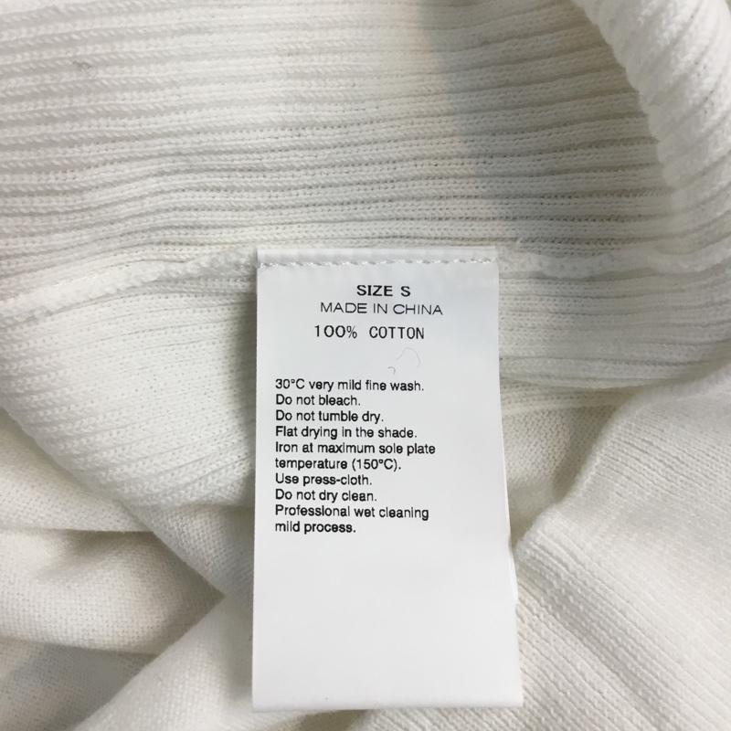 フラグメント FRAGMENT カットソー 長袖 S 無地 白 / ホワイト / メンズ USED 古着 中古 10042859
