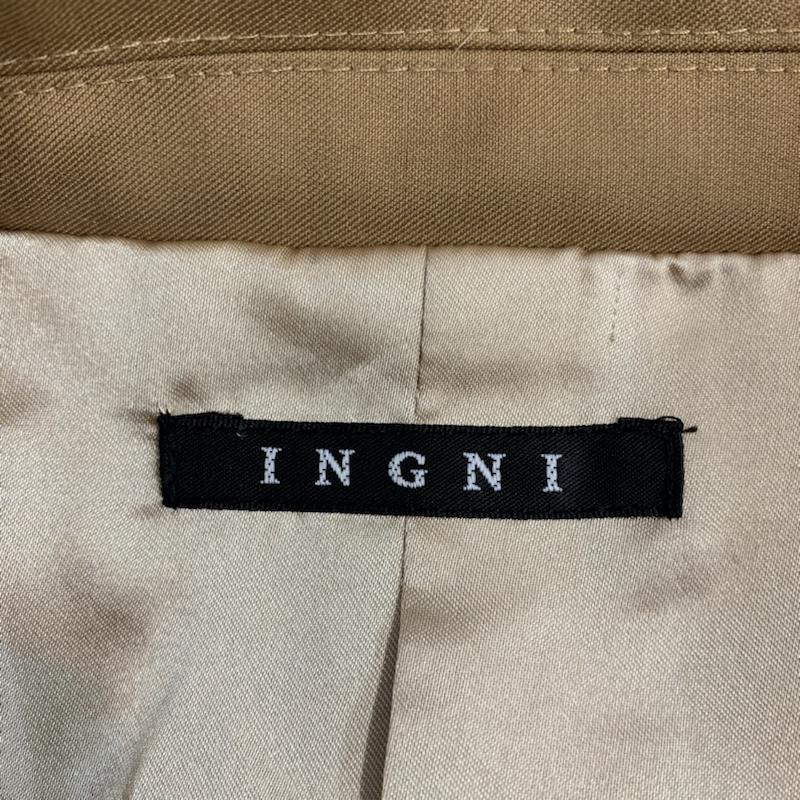 イング INGNI ジャケット、上着 ジャケット、ブレザー M 無地 茶 / ブラウン / レディース USED 古着 中古 10042873