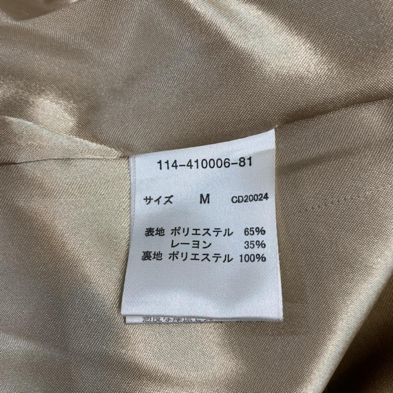 イング INGNI ジャケット、上着 ジャケット、ブレザー M 無地 茶 / ブラウン / レディース USED 古着 中古 10042873