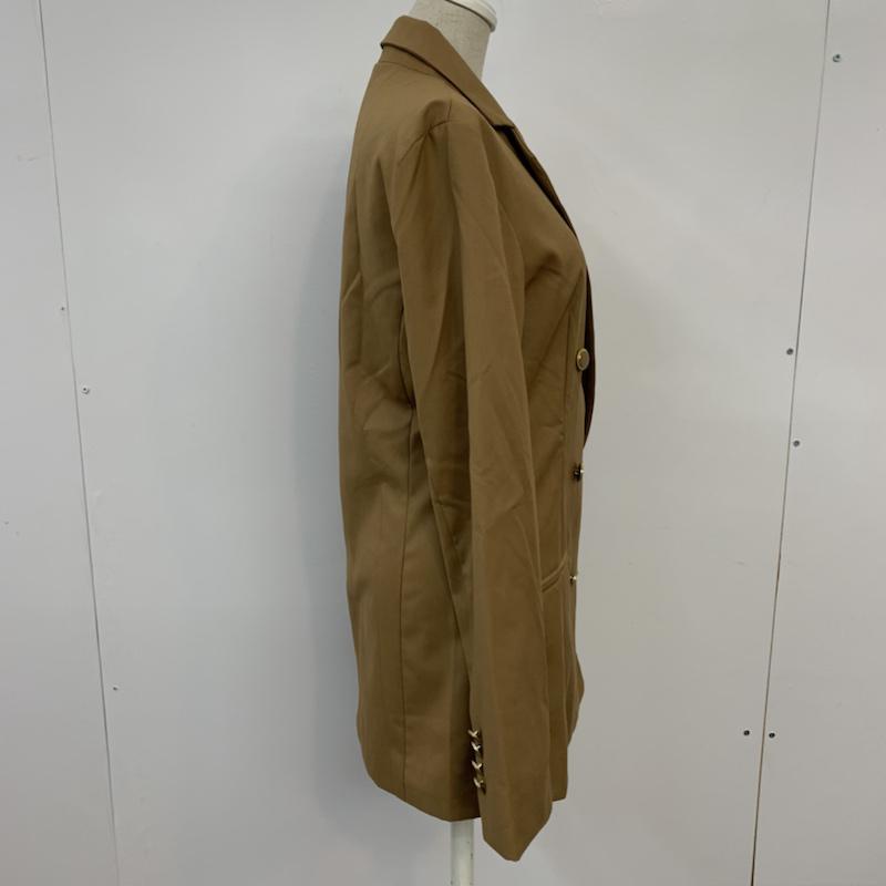 イング INGNI ジャケット、上着 ジャケット、ブレザー M 無地 茶 / ブラウン / レディース USED 古着 中古 10042873