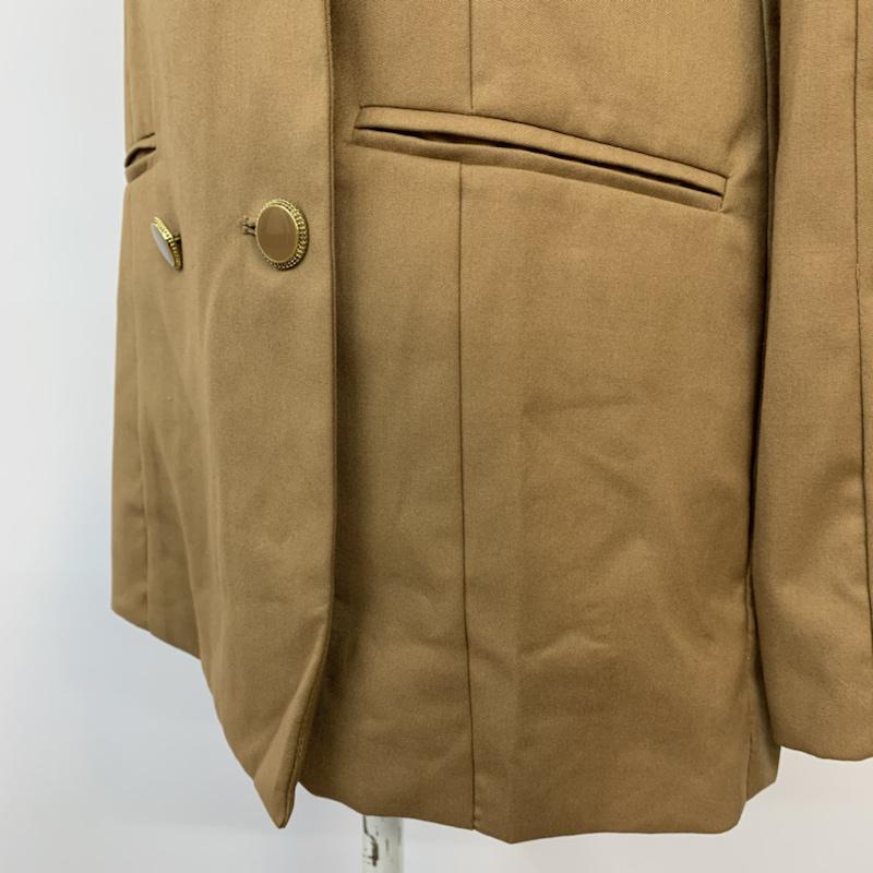 イング INGNI ジャケット、上着 ジャケット、ブレザー M 無地 茶 / ブラウン / レディース USED 古着 中古 10042873