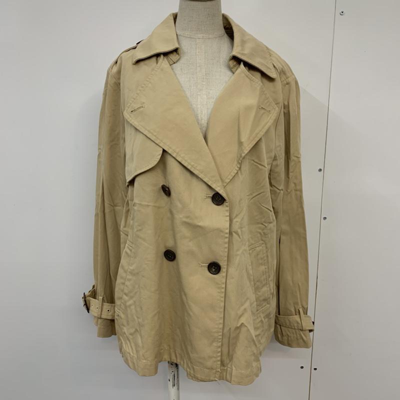 ミスティウーマン mysty woman ジャケット、上着 ジャケット、ブレザー M 無地 ベージュ / ベージュ / レディース USED 古着 中古 10042881