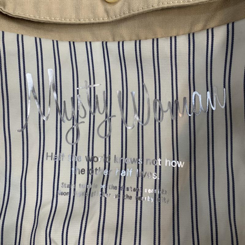 ミスティウーマン mysty woman ジャケット、上着 ジャケット、ブレザー M 無地 ベージュ / ベージュ / レディース USED 古着 中古 10042881