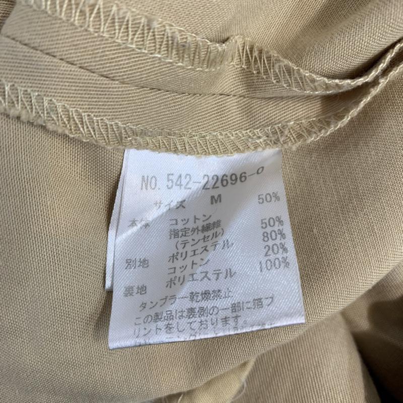 ミスティウーマン mysty woman ジャケット、上着 ジャケット、ブレザー M 無地 ベージュ / ベージュ / レディース USED 古着 中古 10042881