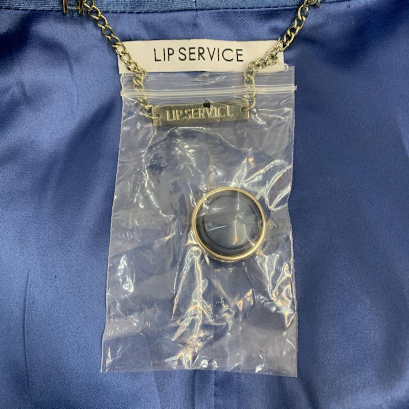 リップサービス LIPSERVICE ジャケット、上着 ジャケット、ブレザー M 無地 青 / ブルー / レディース USED 古着 中古 10042923
