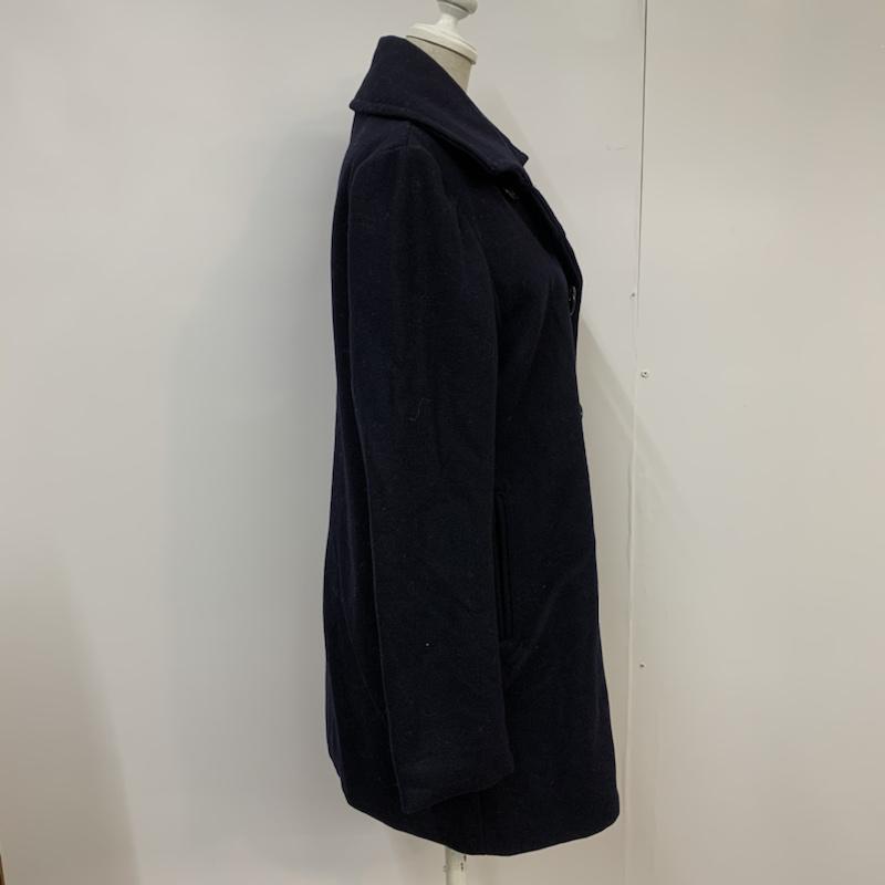 アーバンリサーチドアーズ URBAN RESEARCH DOORS コート ピーコート FREE 無地 紺 / ネイビー / レディース USED 古着 中古 10042963