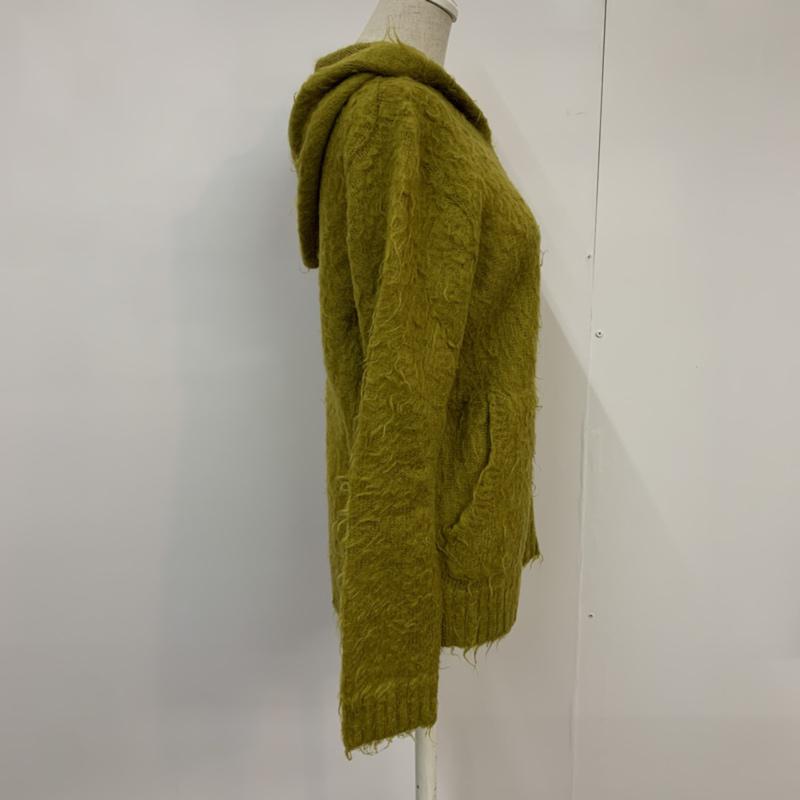 パーリッシィ PAR ICI パーカー 長袖 ジップアップ FREE 無地 カーキ / カーキ / X 黄 / イエロー / X 白 / ホワイト / レディース USED 古着 中古 10042970