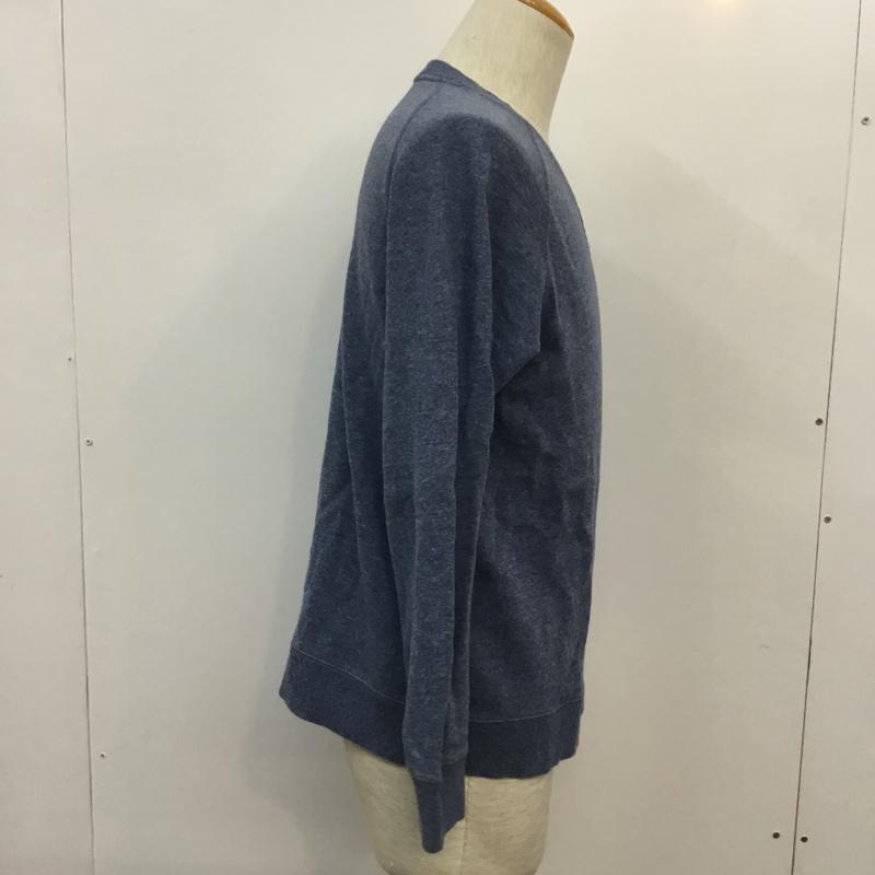 アーバンリサーチ URBAN RESEARCH トレーナー 長袖 スウェット プルオーバー 40 無地 水色 / ライトブルー / メンズ USED 古着 中古 10043002