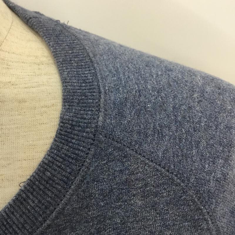 アーバンリサーチ URBAN RESEARCH トレーナー 長袖 スウェット プルオーバー 40 無地 水色 / ライトブルー / メンズ USED 古着 中古 10043002