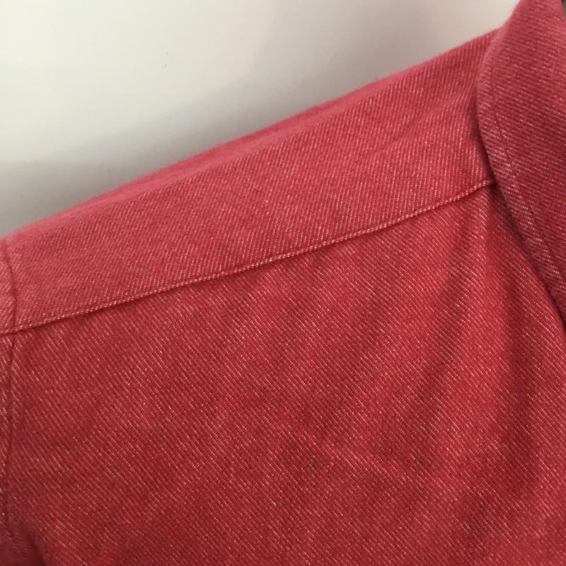 アーバンリサーチ URBAN RESEARCH シャツ、ブラウス 長袖 ボタンダウン 38 無地 マゼンタ / マゼンタ / メンズ USED 古着 中古 10043014