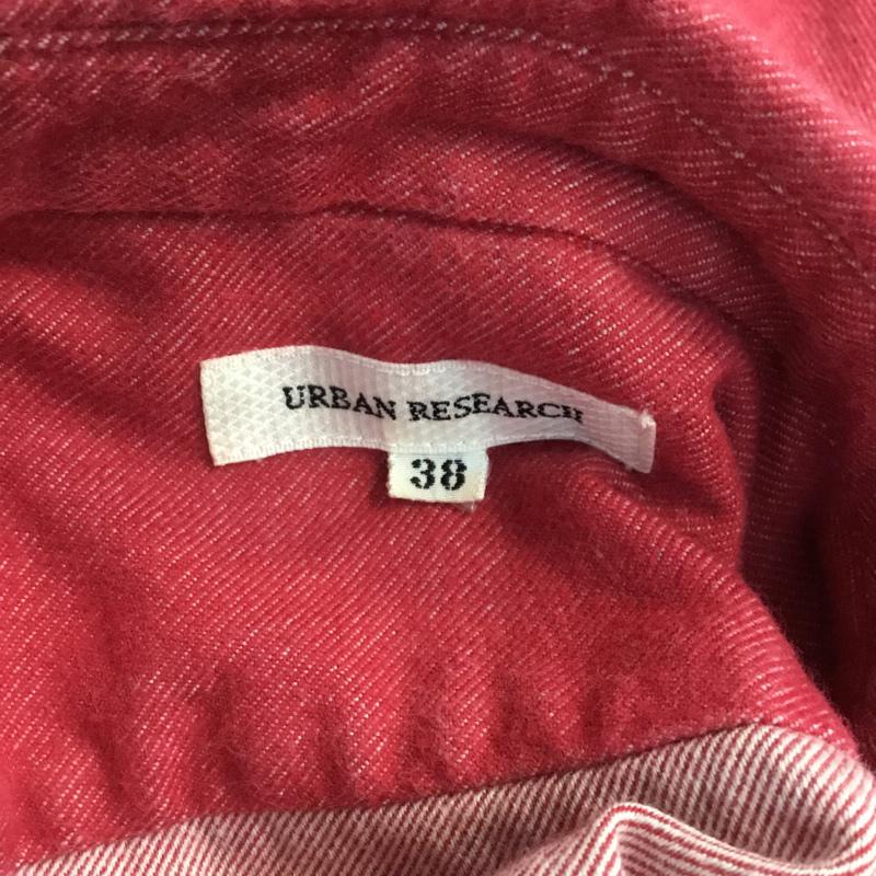 アーバンリサーチ URBAN RESEARCH シャツ、ブラウス 長袖 ボタンダウン 38 無地 マゼンタ / マゼンタ / メンズ USED 古着 中古 10043014