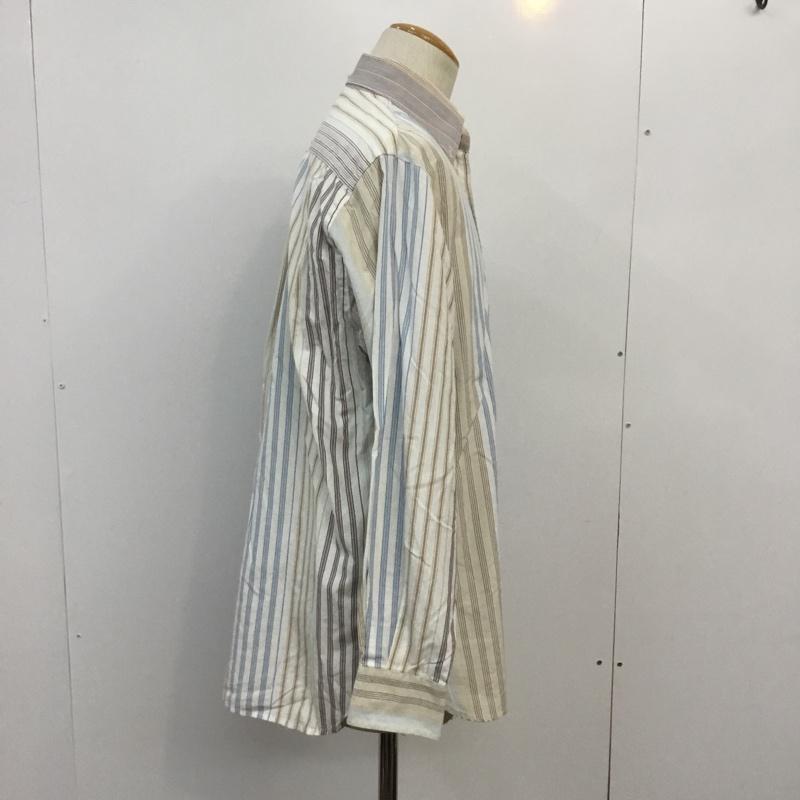 トミーヒルフィガー TOMMY HILFIGER シャツ、ブラウス 長袖 ボタンダウン ストライプ S ストライプ マルチカラー / マルチカラー / メンズ USED 古着 中古 10043021