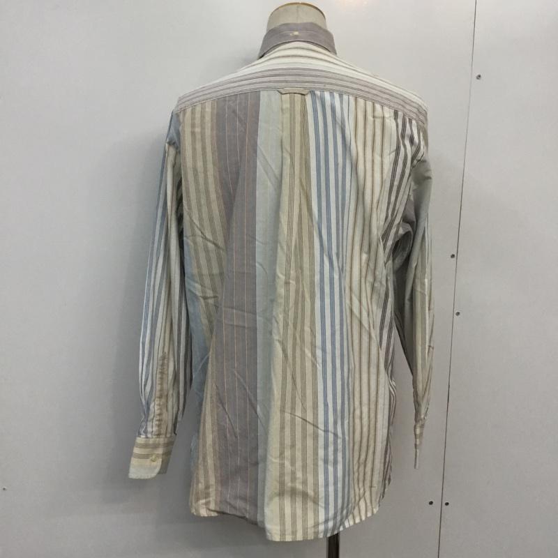 トミーヒルフィガー TOMMY HILFIGER シャツ、ブラウス 長袖 ボタンダウン ストライプ S ストライプ マルチカラー / マルチカラー / メンズ USED 古着 中古 10043021